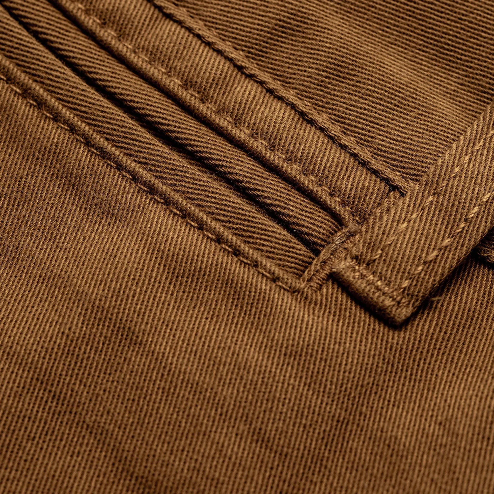 The Democratic Chino in Organic British Khaki