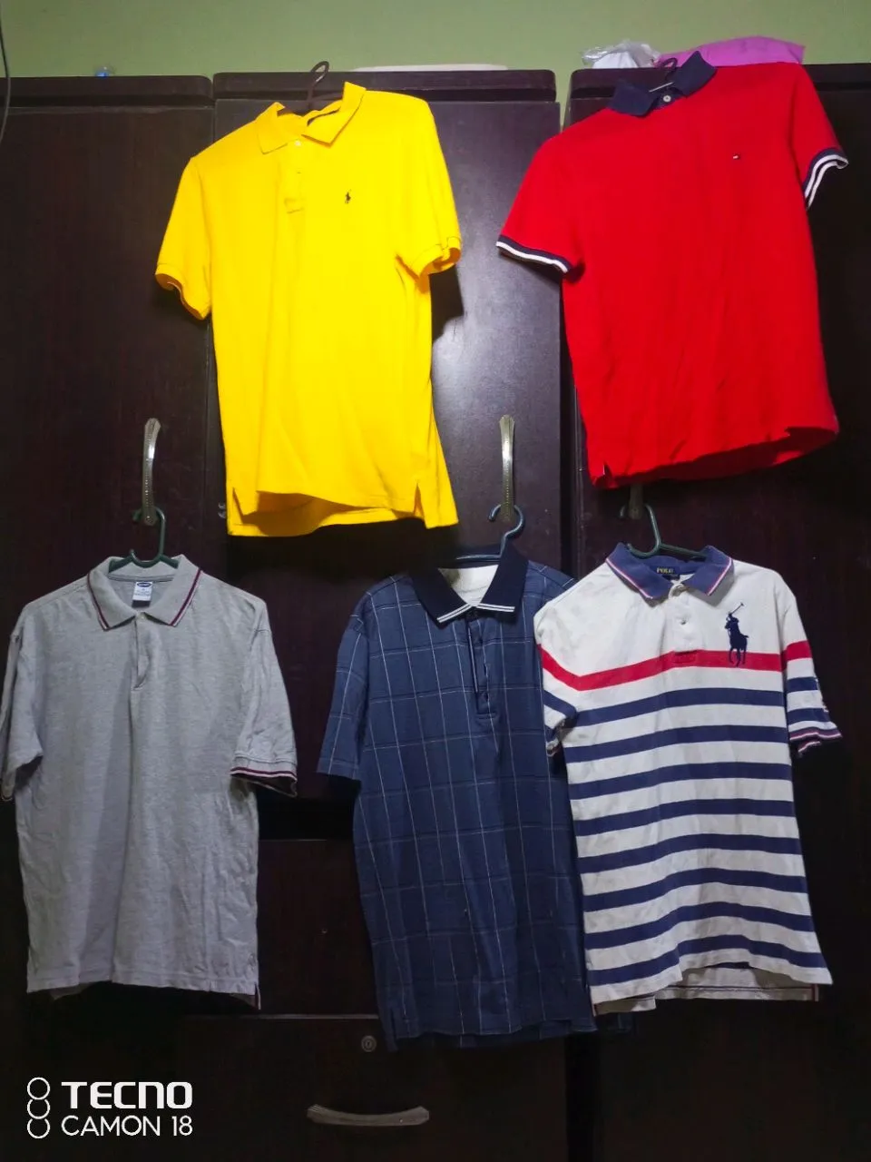 Tommy and Polo T Shirts 5 piece