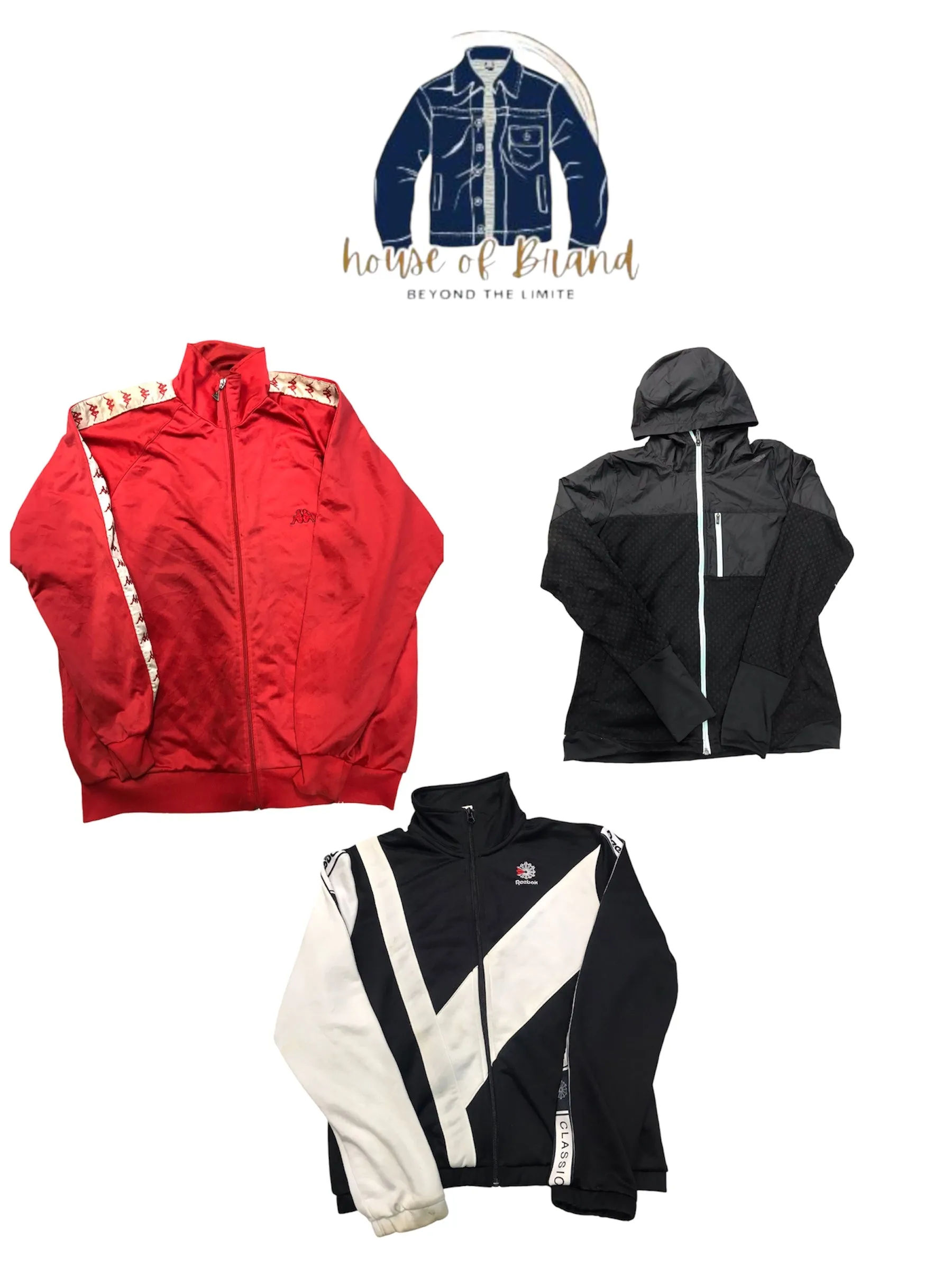 Umbro , kappa, Mountain peak,Champion track jackets