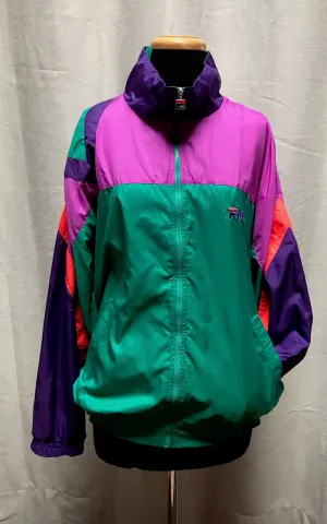 Vintage Fila Track Top  #C198  FREE AUS POSTAGE