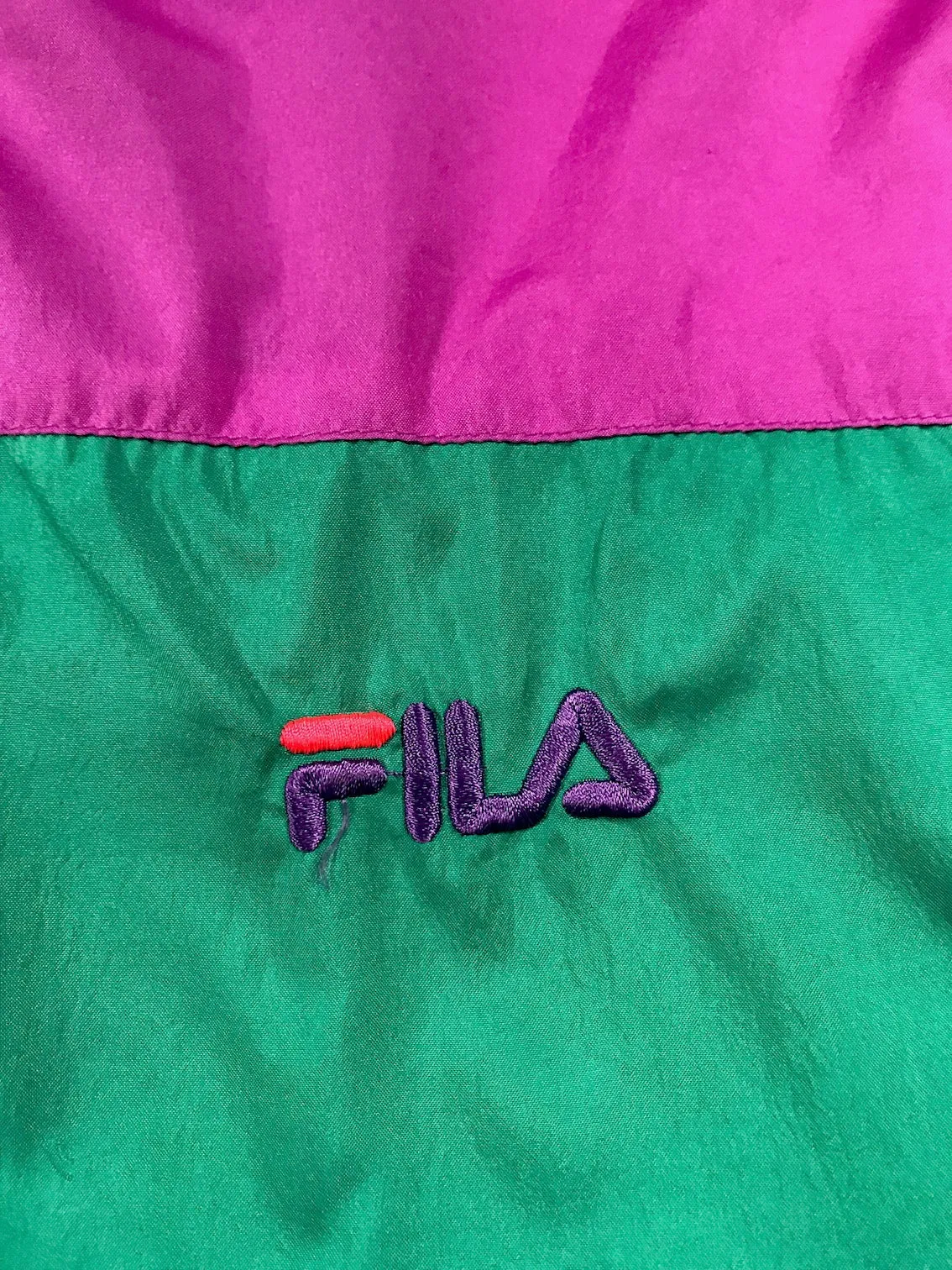 Vintage Fila Track Top  #C198  FREE AUS POSTAGE