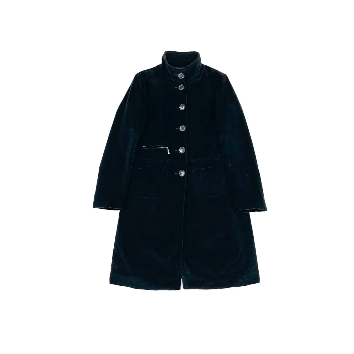 Vintage Moncler Velvet Trench Coat (M)