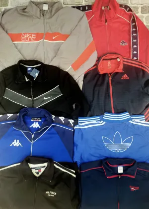 Vintage Sports Track Jackets Bundle (10 pcs)