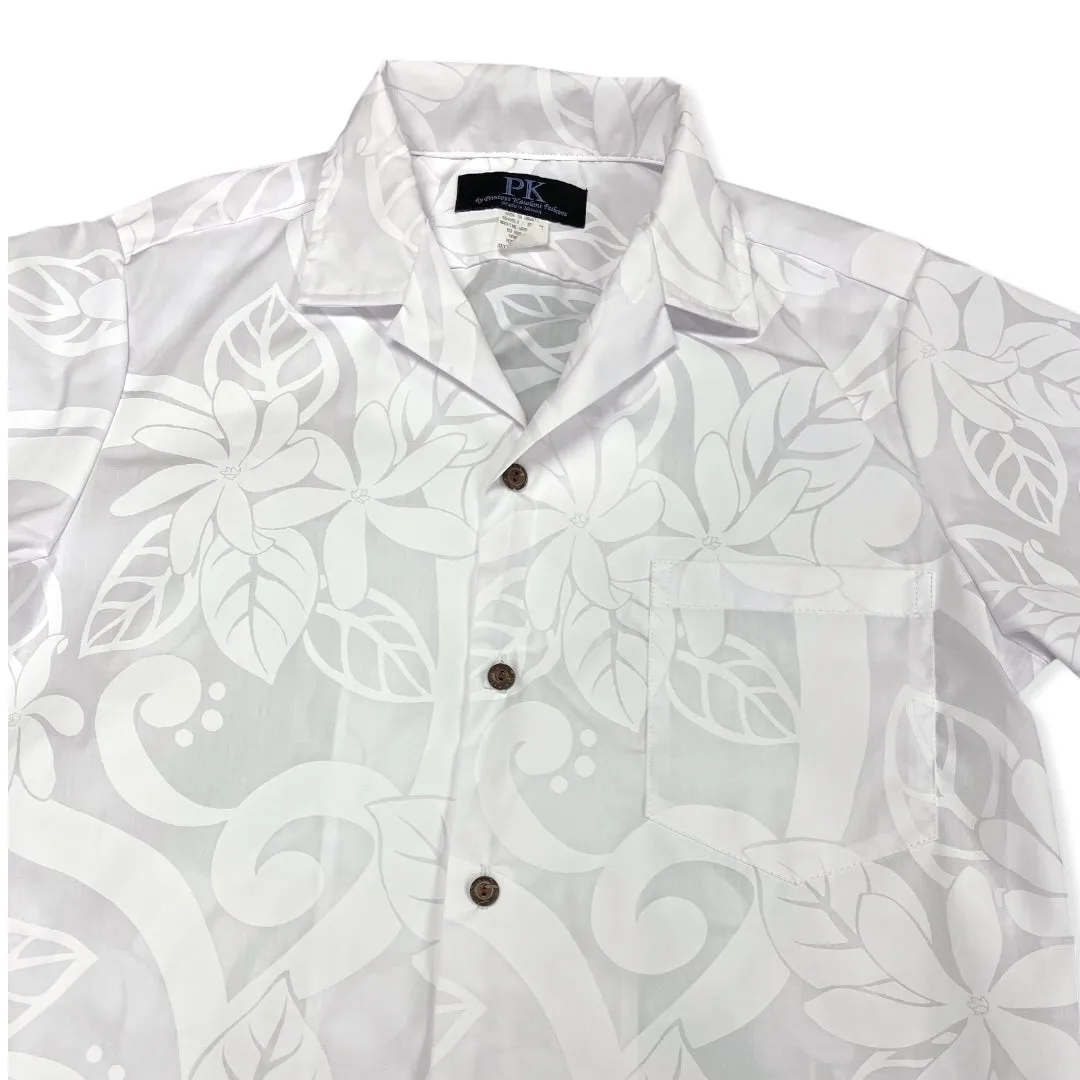 White Hawaiian Shirts | Tiare 011