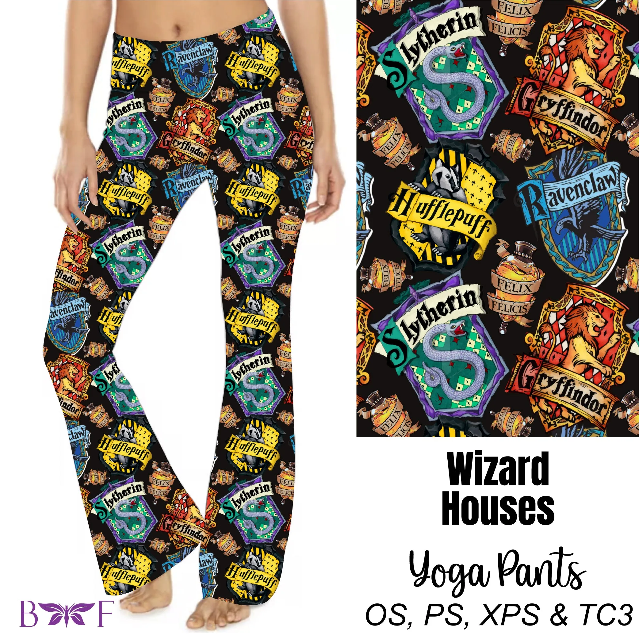 Wizard Houses yoga pants