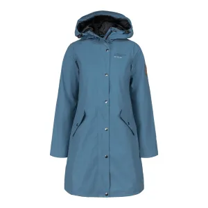 Women's Scandinavian Raincoat - Blue